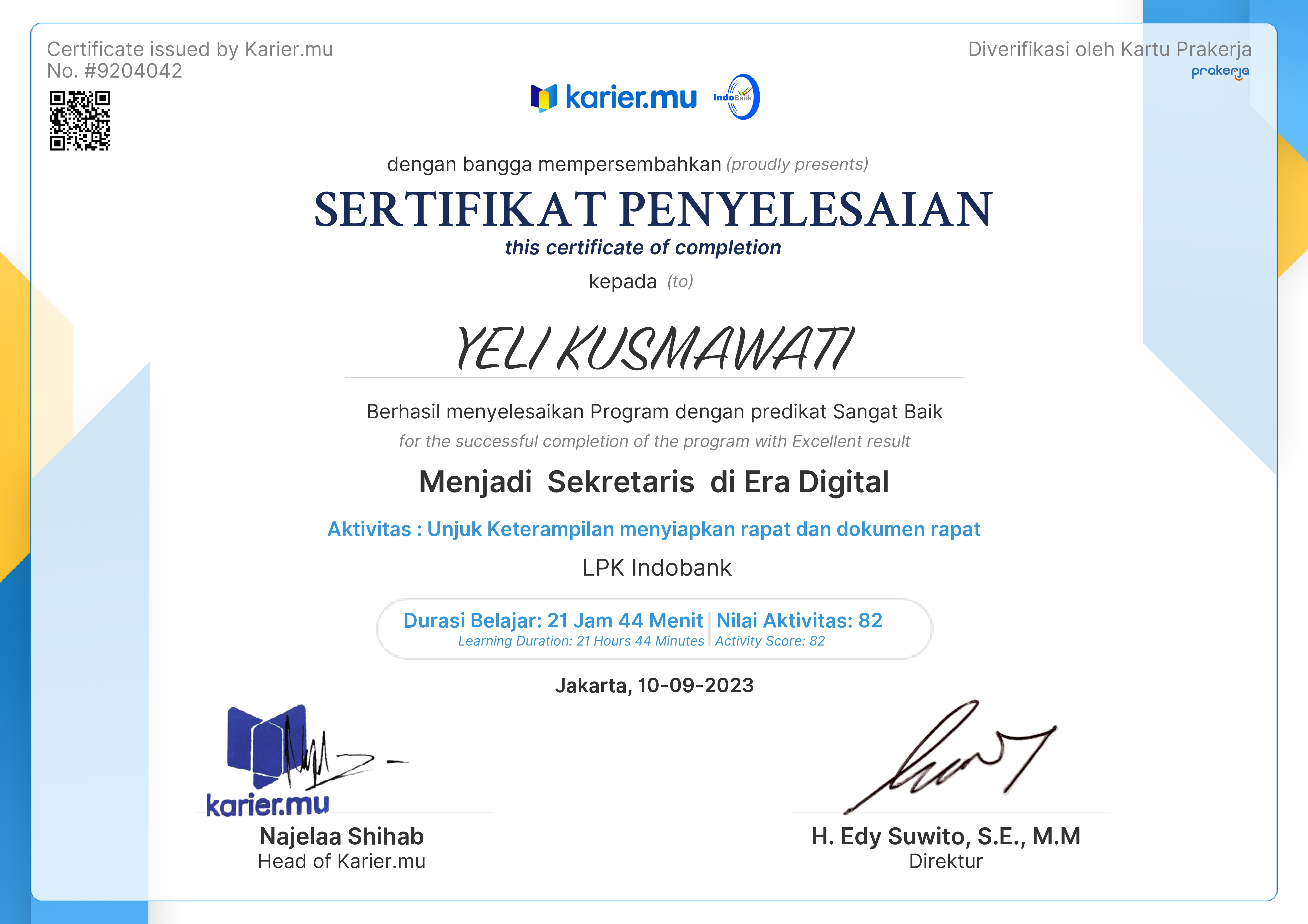 Menjadi Sekretaris di Era Digital